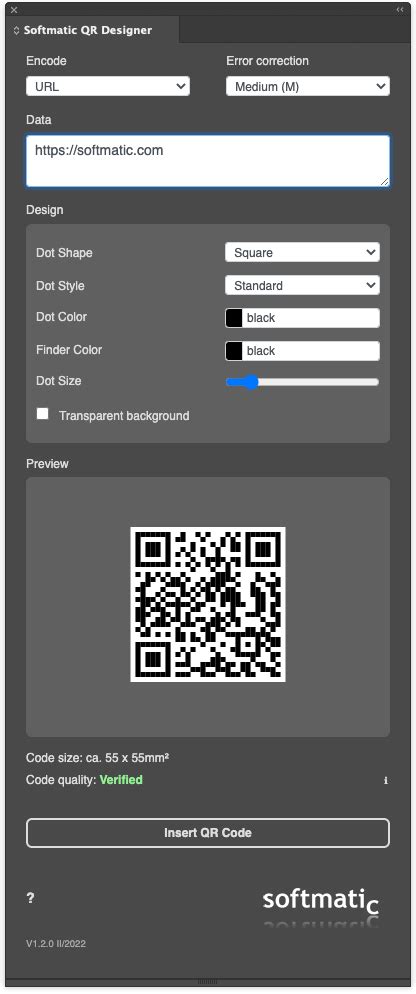 how to convert a web address to a qr code