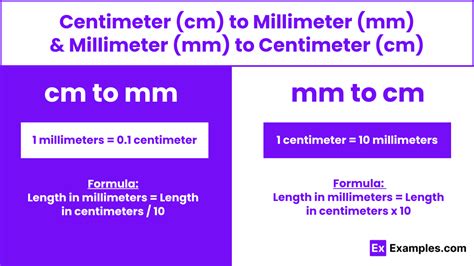 How To Convert Cm To Mm In Maths