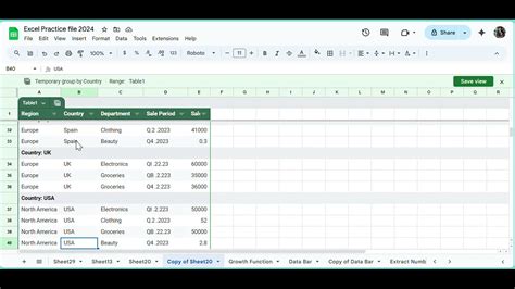how to convert data into table in google sheets