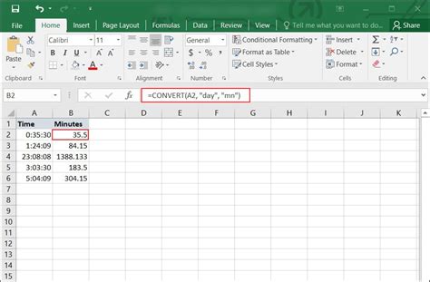 how to convert date and time into minutes in excel