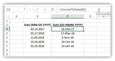 how to convert date format in excel from dd/mm/yyyy to mm/dd/yyyy