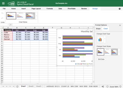how to convert excel data to chart in powerpoint
