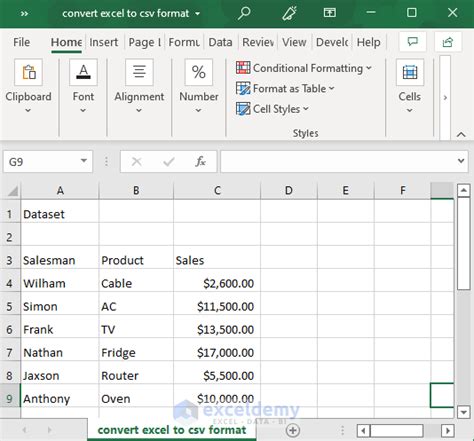how to convert excel to csv file in python