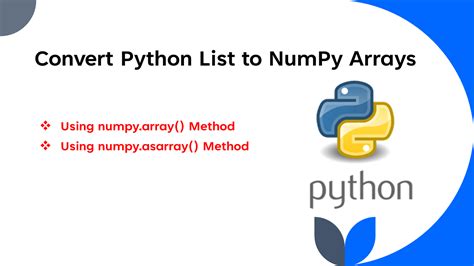 how to convert existing numpy array into list in python. explain with suitable example