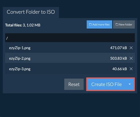 How To Convert Folder To Iso