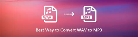 how to convert from wav to mp3