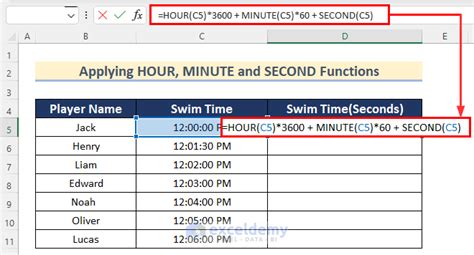 how to convert hours minutes and seconds in excel