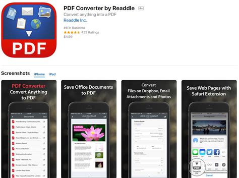 how to convert html to pdf on iphone