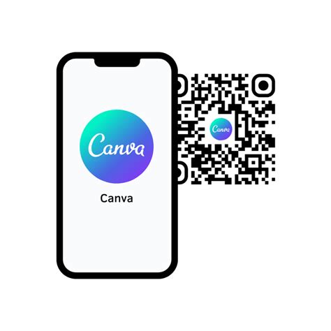 how to convert link to qr code in canva