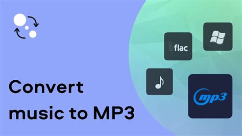 how to convert music files to mp3