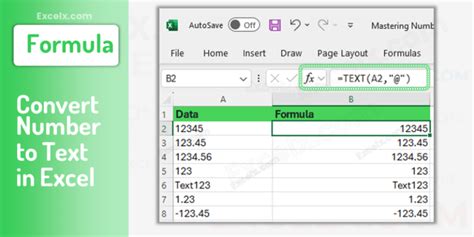 how to convert number to text in excel formula using formula