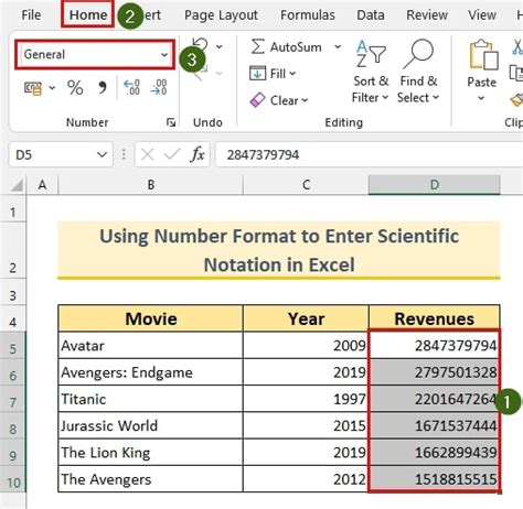 how to convert number to text in excel without scientific notation