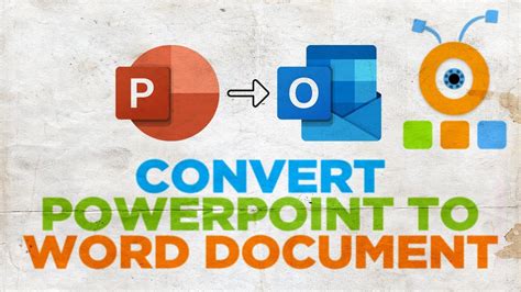 how to convert ppt slides to word document