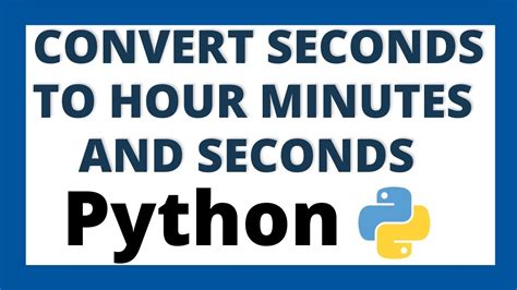 how to convert seconds into hours minutes and seconds in python