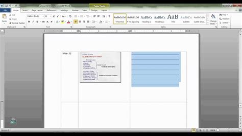 how to convert slides to notes