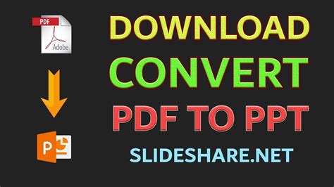 Convert PowerPoint to PDF (Microsoft PowerPoint presentations novaPDF