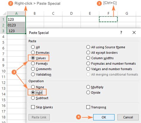 how to convert string value to number in excel