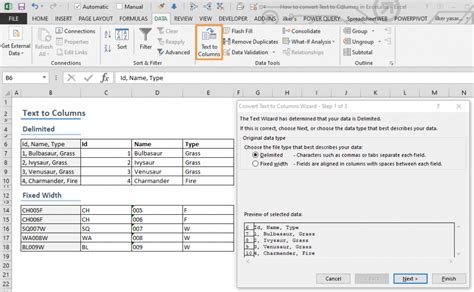 how to convert text to columns in excel using python
