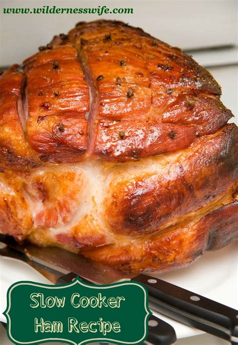 How To Cook A Bone-In Ham In A Slow Cooker