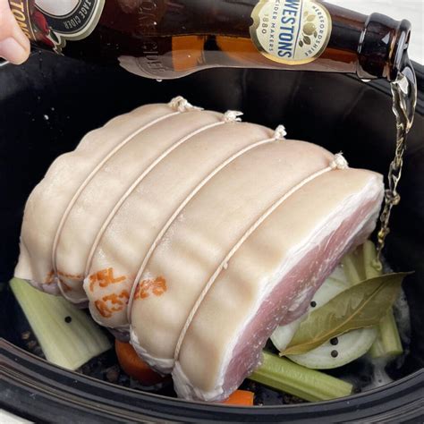 How To Cook A Gammon Joint In A Slow Cooker With Cider