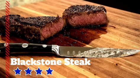how to cook a steak on a blackstone