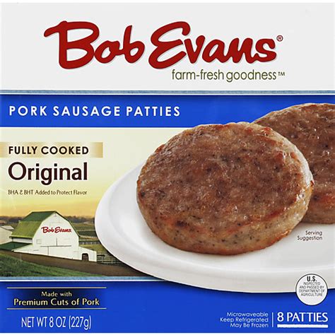 how to cook bob evans sausage patties