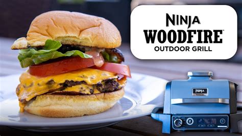 how to cook burgers on ninja woodfire grill