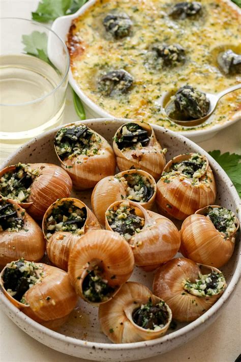 how to cook escargot in shell