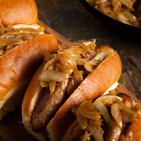 how to cook hot dog onions