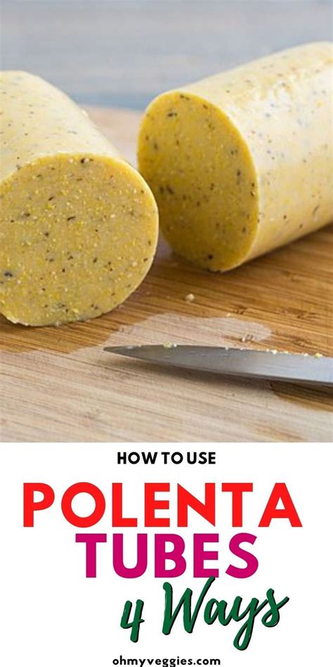 how to cook polenta from a tube