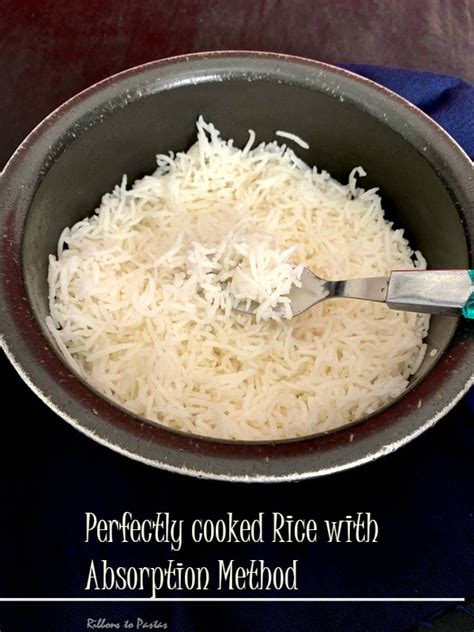 How To Cook Rice In A Pot Absorption Method
