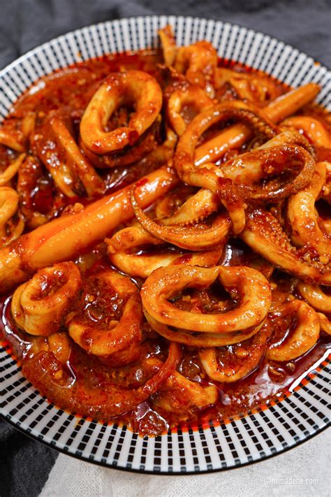 how to cook sambal squid