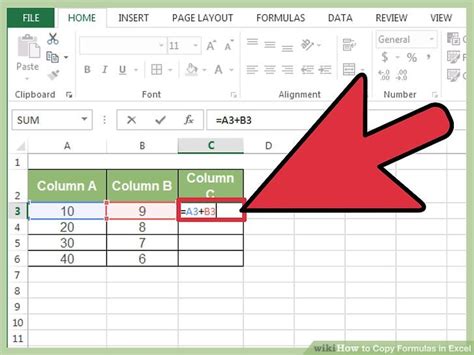 how to copy a formula to multiple cells in excel