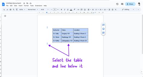 how to copy a row in google docs