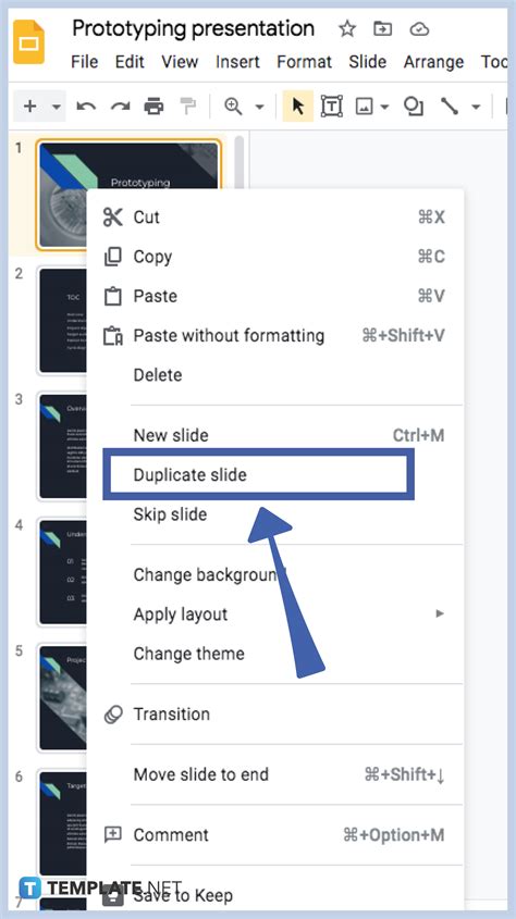 how to copy a slide in google slides on phone