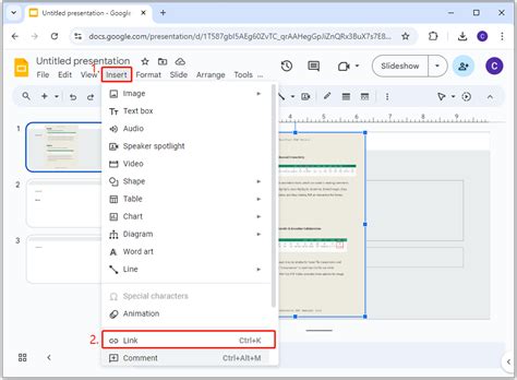 how to copy and paste a pdf into google slides
