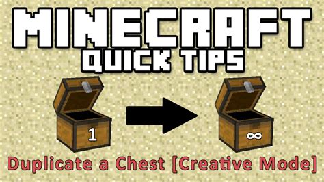 How To Copy And Paste Chests In Minecraft