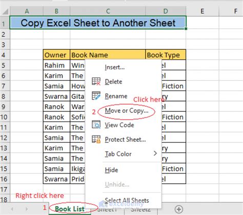 how to copy and paste data from excel to another excel sheet