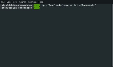 how to copy and paste folder in linux terminal