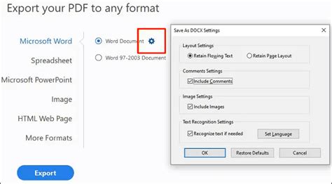 how to copy and paste from a pdf to word