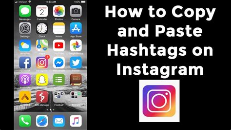 How To Copy And Paste Hashtags