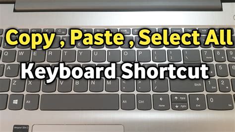 how to copy and paste on keyboard windows 11