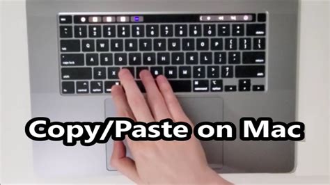how to copy and paste on macbook mouse