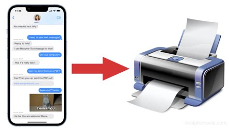 how to copy and print text messages from iphone