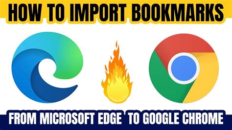 how to copy bookmarks from microsoft edge to chrome