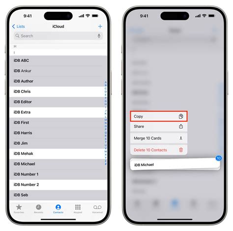 how to copy contacts from one phone to another
