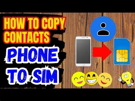 how to copy contacts from phone to sim in one plus