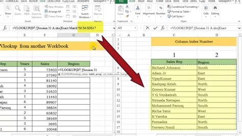 how to copy data from one excel sheet to another excel sheet using vlookup