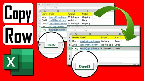 how to copy data from one excel spreadsheet to another