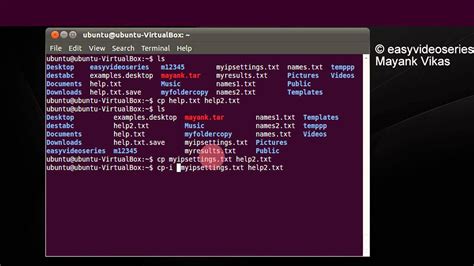 how to copy directory in linux using cp